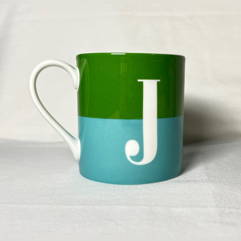 Kate Spade “To The Letter” Monogram Mug